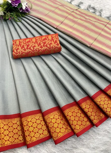 Kt 195 Aura Silk Saree Colllections